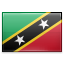 Bandiera dello stato Saint Kitts e Nevis